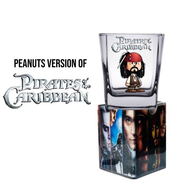 90'S, 2000 Movies/PEANUTS Mashup Shot Glasses/ Gift Boxes! Unique Gift! - Picture 1 of 11